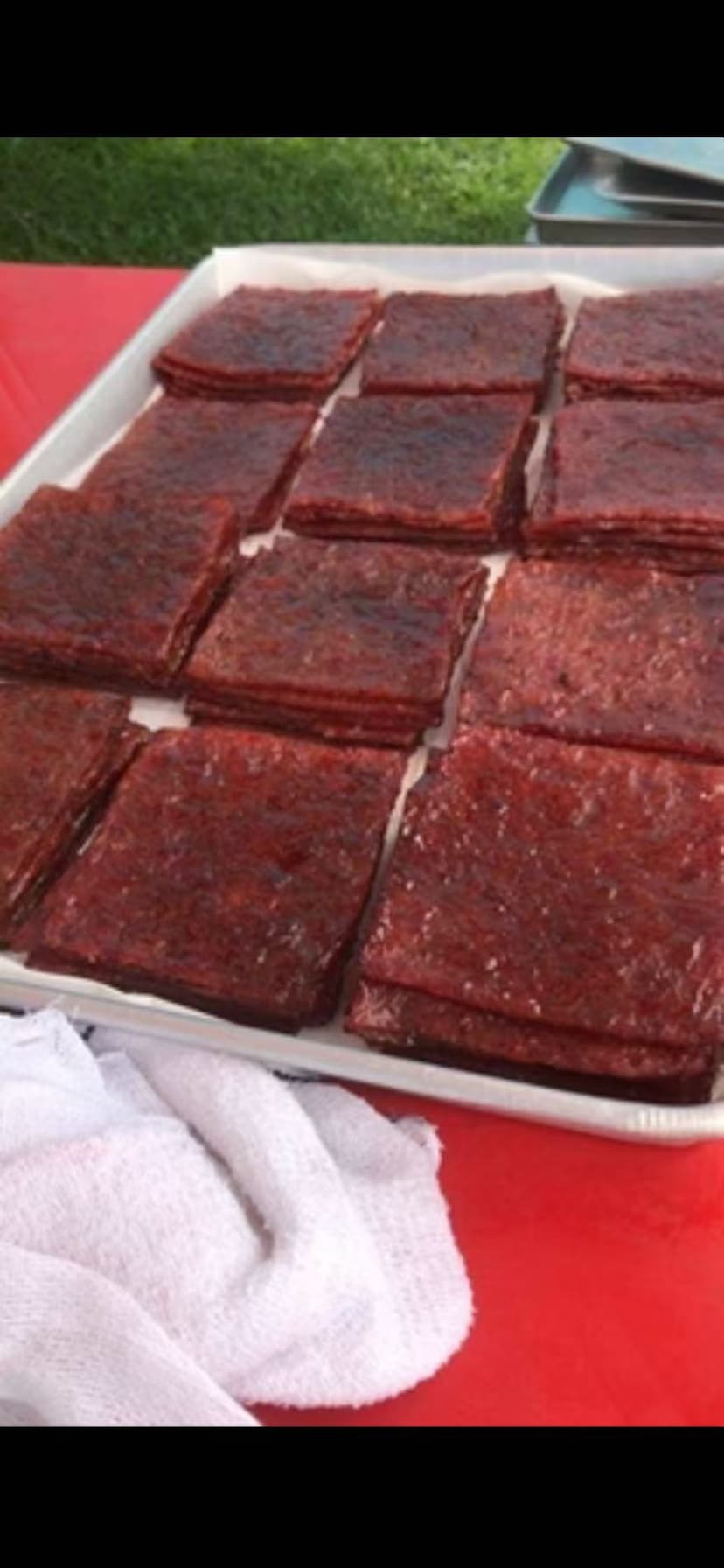 Customer enjoying our bakkwa