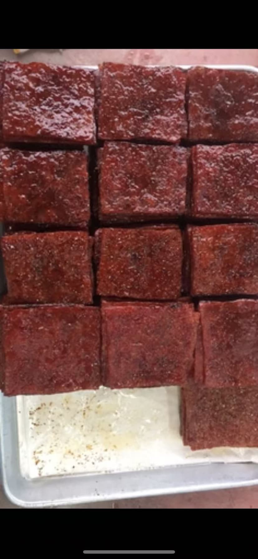 Fresh bakkwa preparation